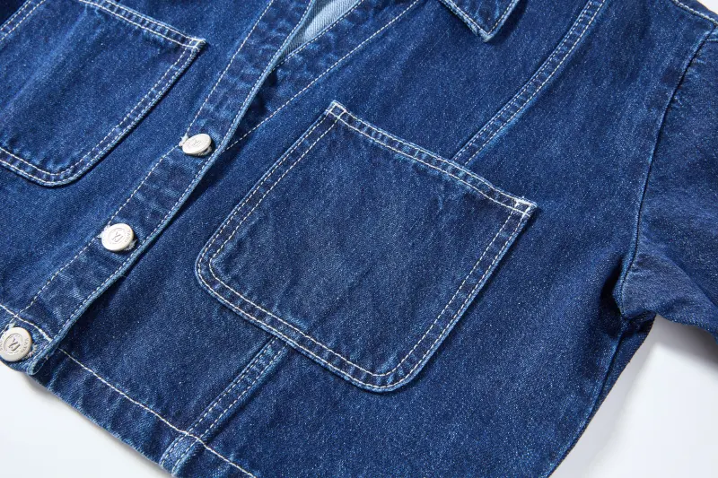 Women Jeans Denim Sets Blue short pant with Pocket fasion Sex set58013 2