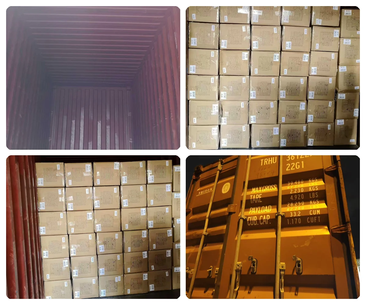 YAYO Jeans packing and shipment process from empty container to loaded cartons
