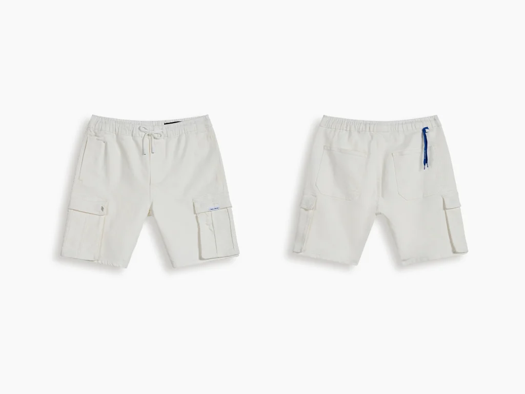 White cargo shorts manufacturer overview, style 4254589