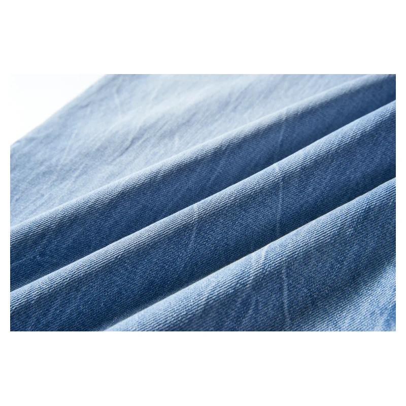 Women’s Light-Wash Belted Wide-Leg Jeans product view 5, style 58023-34
