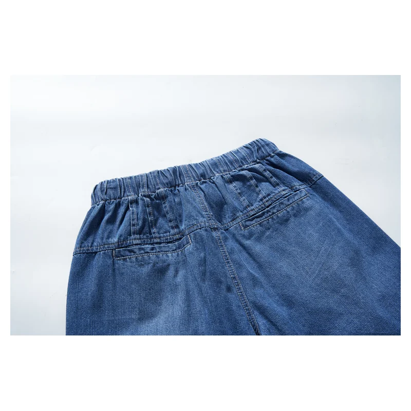 Women’s Tencel Drawstring Denim Culottes product view 6, style 58044