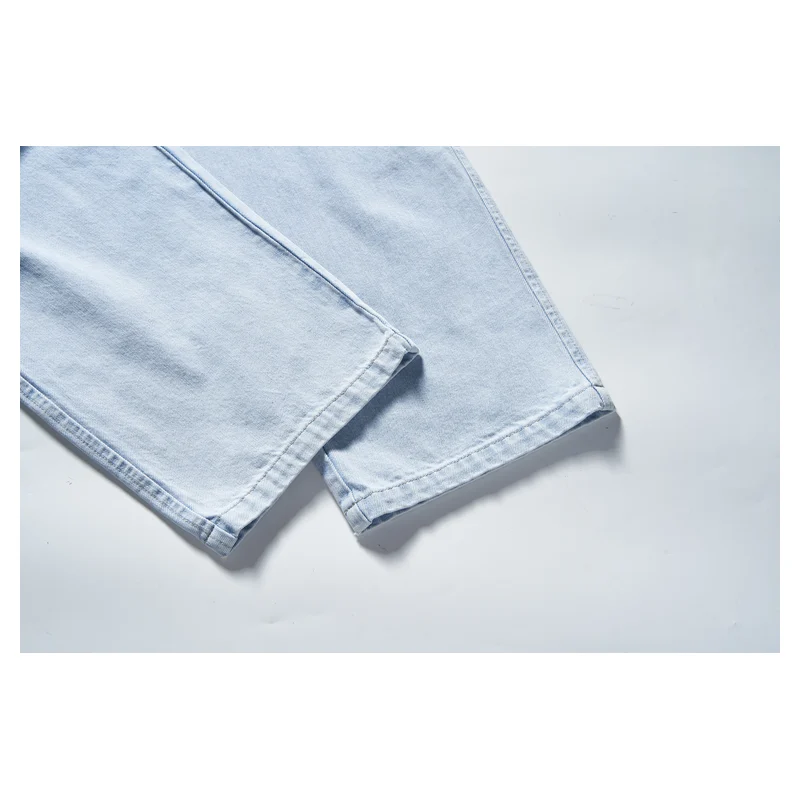 Women’s Very-Light-Wash Pull-On Wide-Leg Jeans product view 5, style 58067