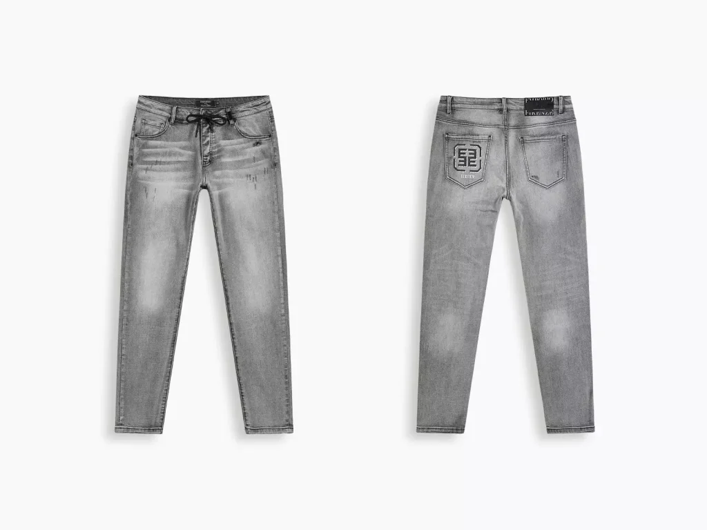 Drawstring slim jeans manufacturer overview, style DJFW2508M