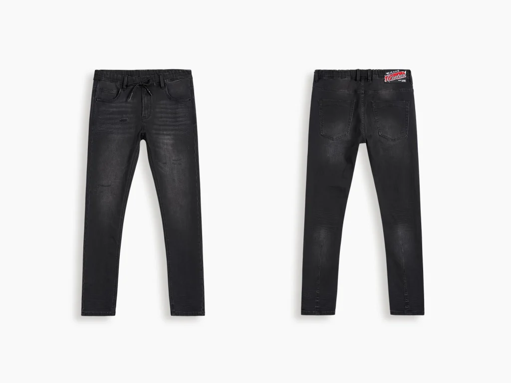 Black wash slim jeans manufacturer overview, style S26WJJ105