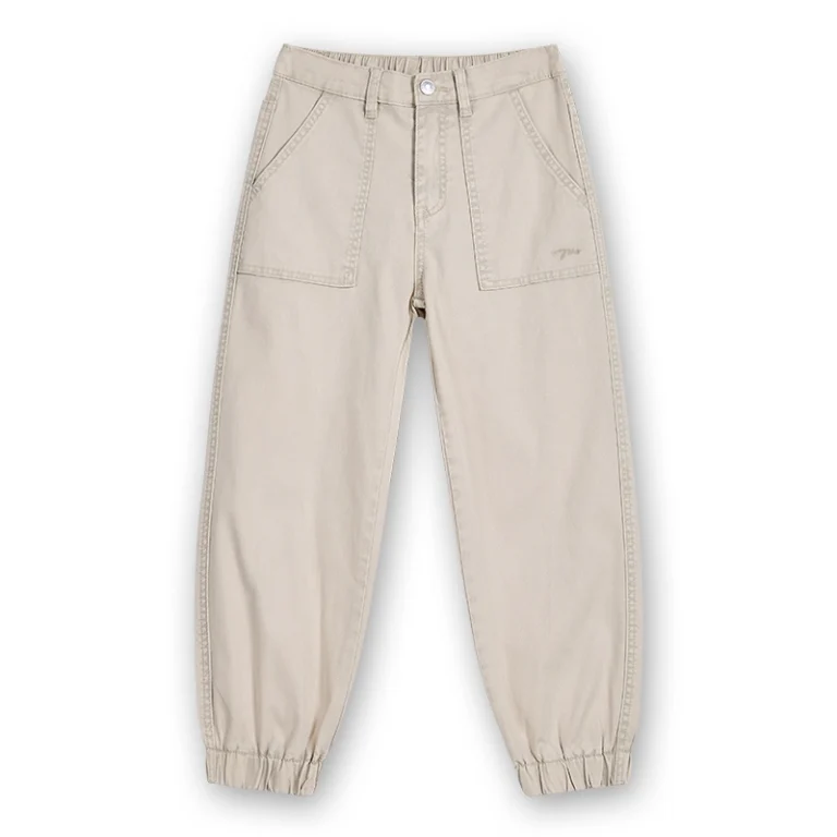 kids-beige-stretch-denim-cargo-joggers-2e807-front