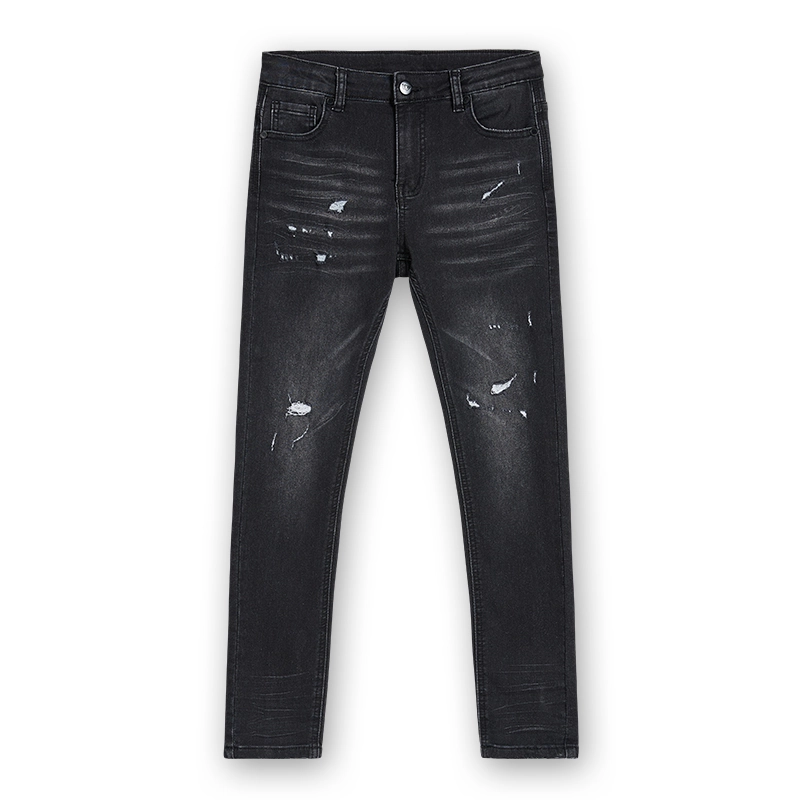kids-black-whisker-wash-distressed-slim-jeans-s26wjkj105-front