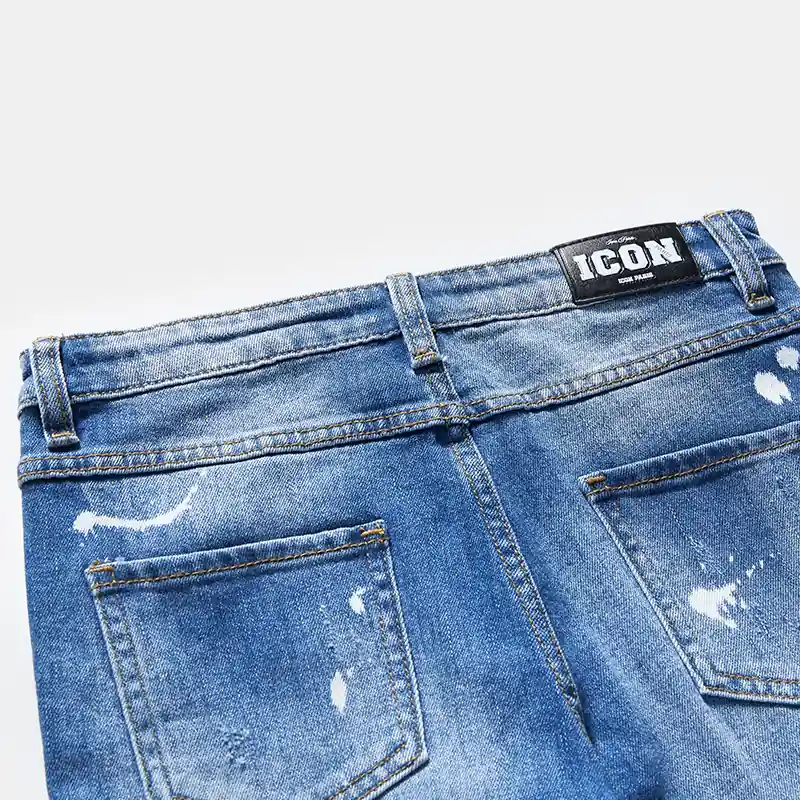 kids-blue-paint-splatter-distressed-slim-jeans-s26ipkj101-back-pocket-detail