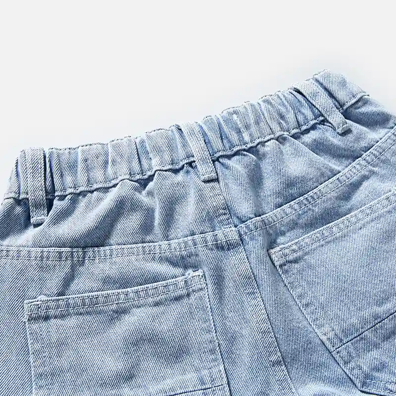 kids-light-wash-denim-cargo-bermuda-shorts-2e311-back-pocket-detail