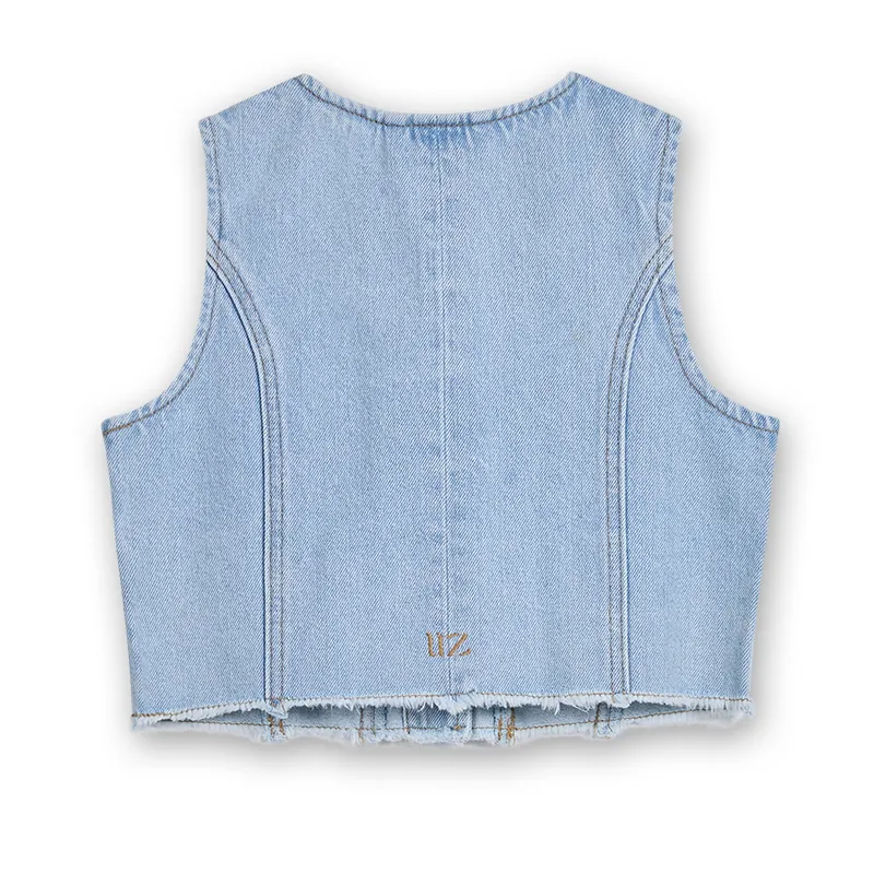 kids-light-wash-denim-vest-shorts-set-7e739-back