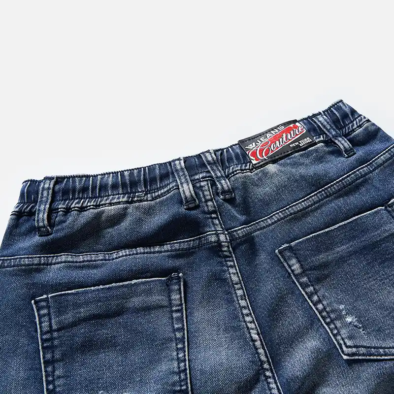 kids-mid-wash-distressed-drawstring-jeans-s26wkj101-blue-back-pocket-detail