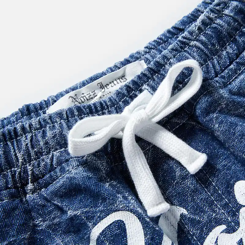 kids-snow-wash-graphic-print-denim-shorts-2e300-drawstring-waist-detail