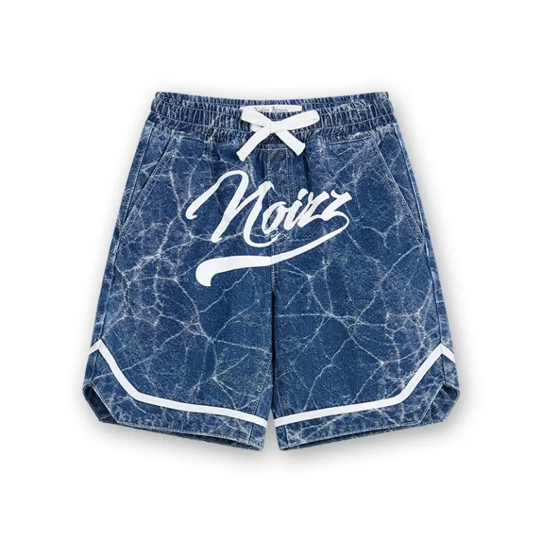 kids-snow-wash-graphic-print-denim-shorts-2e300-front