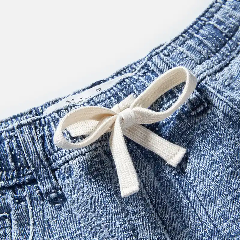 kids-stone-wash-raw-hem-denim-bermuda-shorts-2e325-drawstring-waist-detail