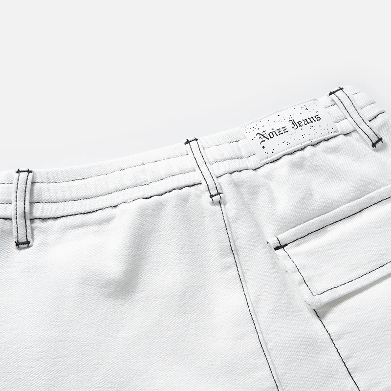 kids-white-contrast-stitch-denim-cargo-joggers-2e019-back-waist-detail