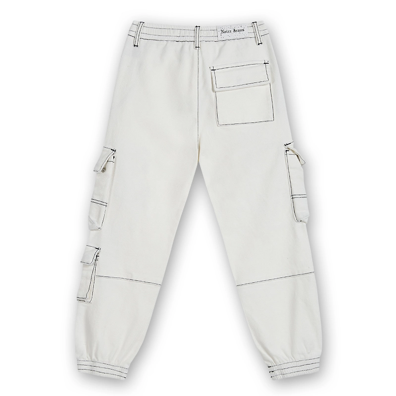 kids-white-contrast-stitch-denim-cargo-joggers-2e019-back