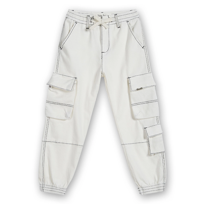 kids-white-contrast-stitch-denim-cargo-joggers-2e019-front