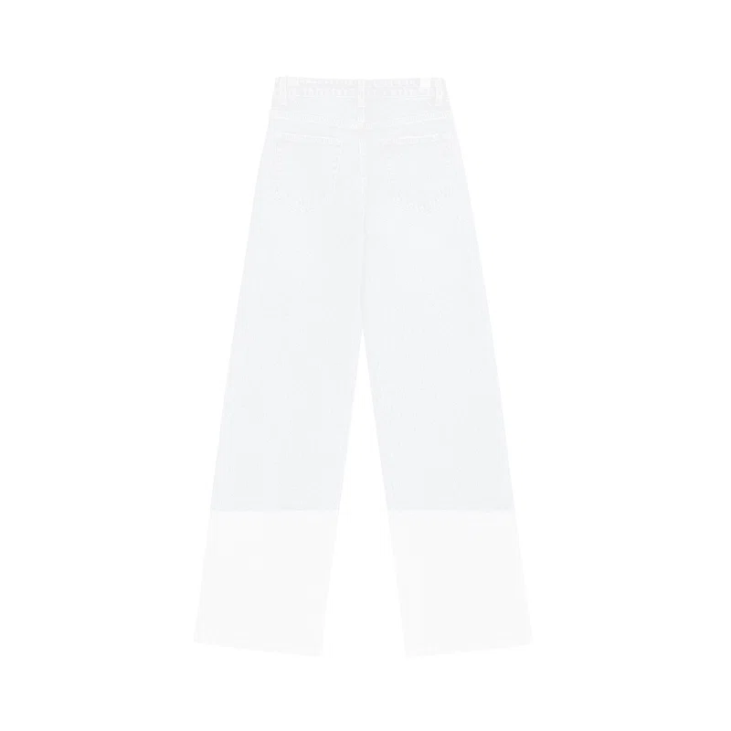 Women’s Dark-Indigo Rhinestone Wide-Leg Jeans product view 2, style Lucas001